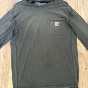 Carhartt Dark Gray Long Sleeve Tee